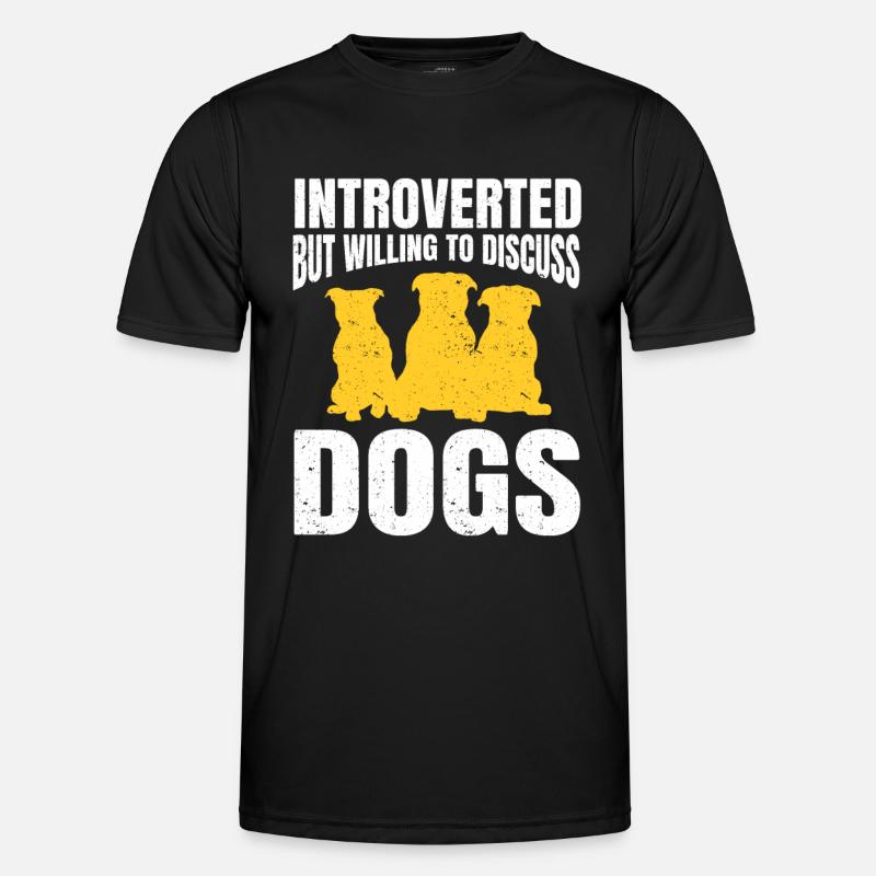 Introvert Gift Sarcastic Introvert - Men's Functional T-Shirt - black