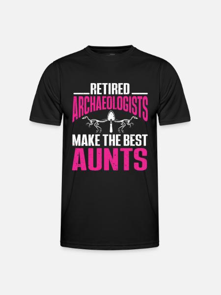 Archaeologist Gift Archaeology - Men's Functional T-Shirt - black