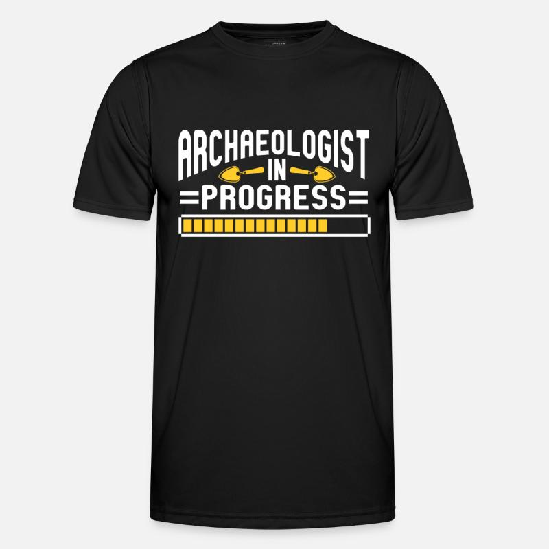 Archaeologist Gift Archaeology - Men's Functional T-Shirt - black