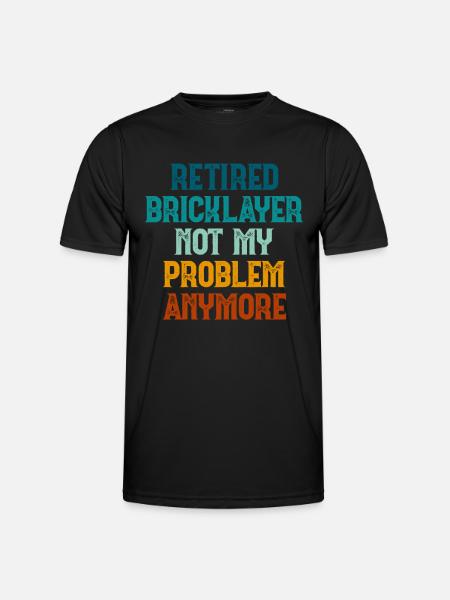 Mason Gift Profession Saying Mason - Men's Functional T-Shirt - black