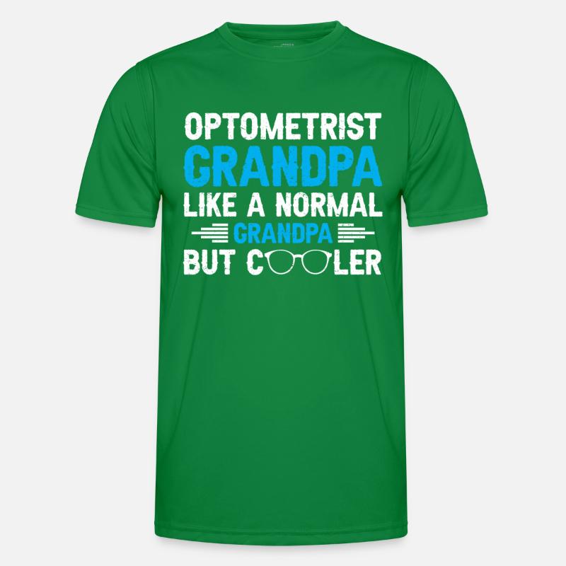 Optiker Geschenk Optometrie Männer Funktions-T-Shirt