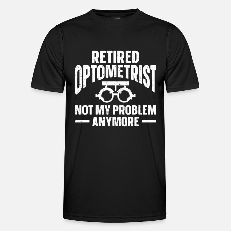 Optician Gift Optometry - Men's Functional T-Shirt - black