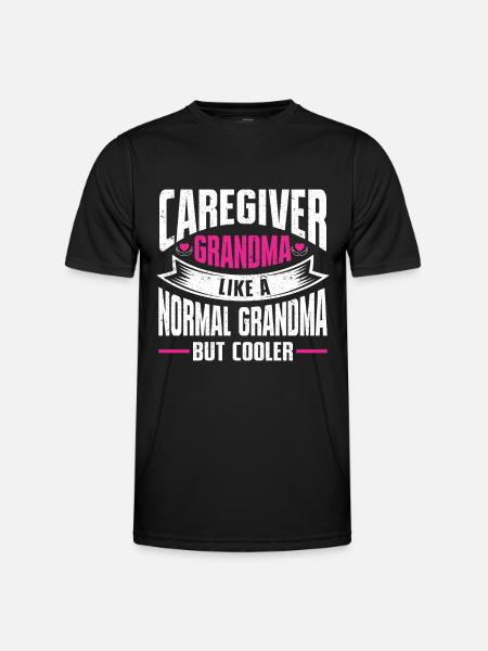 Caregiver Gift Nurse - Men's Functional T-Shirt - black