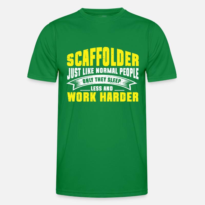 Gerüstbauer Geschenk Handwerker Job Gerüstbauer Männer Funktions-T-Shirt