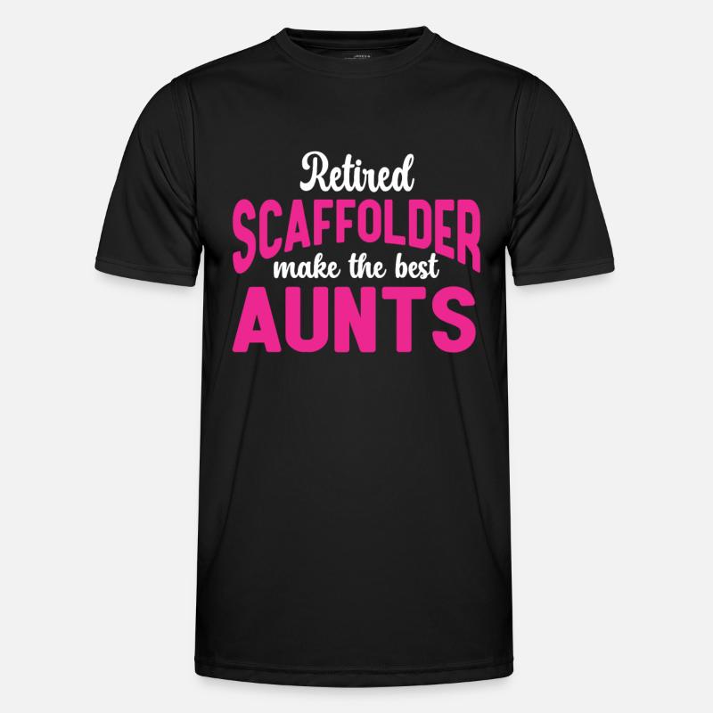 Gerüstbauer Geschenk Handwerker Job Gerüstbauer - Männer Funktions-T-Shirt - Schwarz