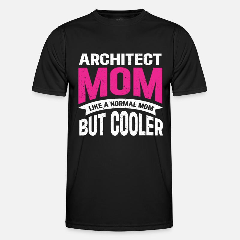 Architect's Gift, Architecture Lover - Men's Functional T-Shirt - black