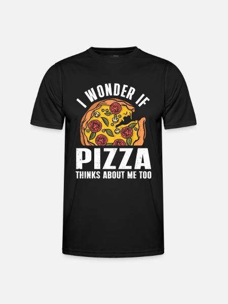 Pizza Italy Food Pizza Makers - Men's Functional T-Shirt - black