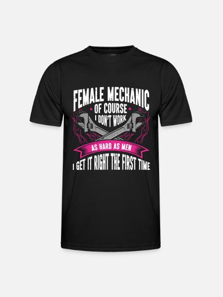 Mechanic Gift Mechanic - Men's Functional T-Shirt - black