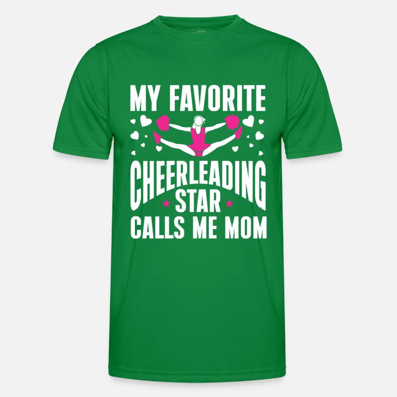 Cheerleader Cheerleading Cheer Mutter Männer Funktions-T-Shirt