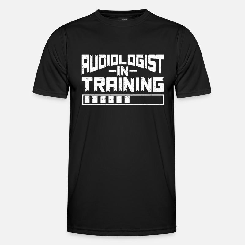 Audiology Audiologists - Men's Functional T-Shirt - black