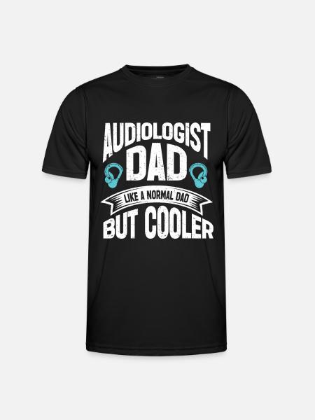 Audiology Audiologists - Men's Functional T-Shirt - black