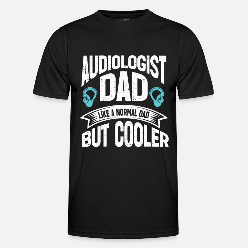 Audiology Audiologists - Men's Functional T-Shirt - black
