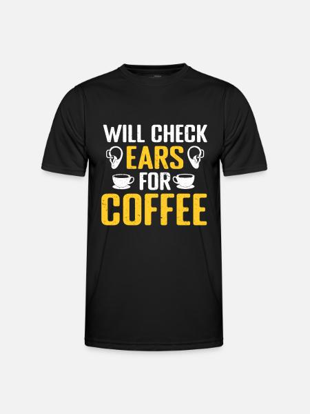 Audiology Audiologists - Men's Functional T-Shirt - black