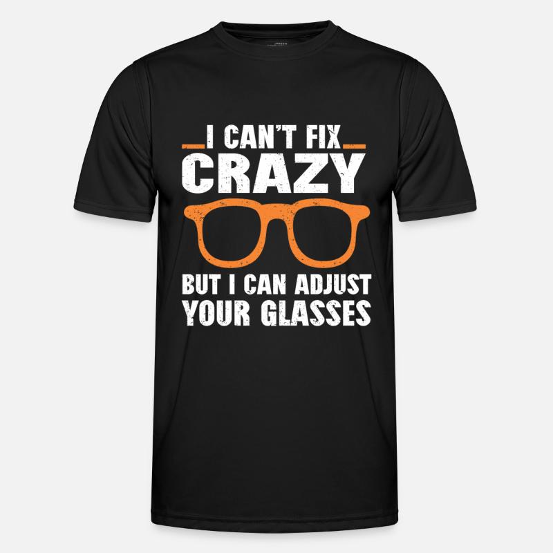 Optometrist Optometrist Optometry - Men's Functional T-Shirt - black