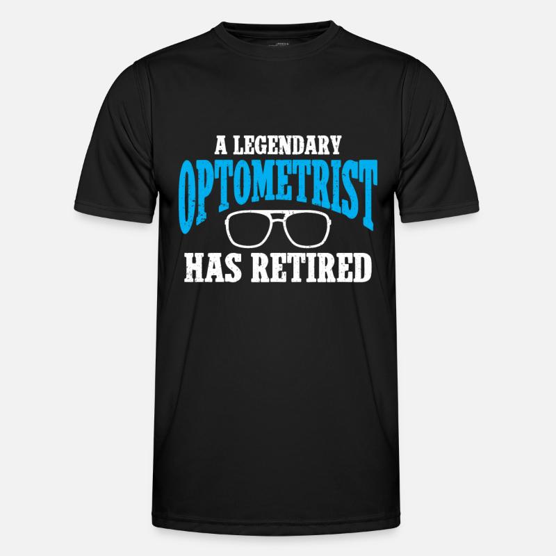 Optometrist Optometrist Optometry - Men's Functional T-Shirt - black
