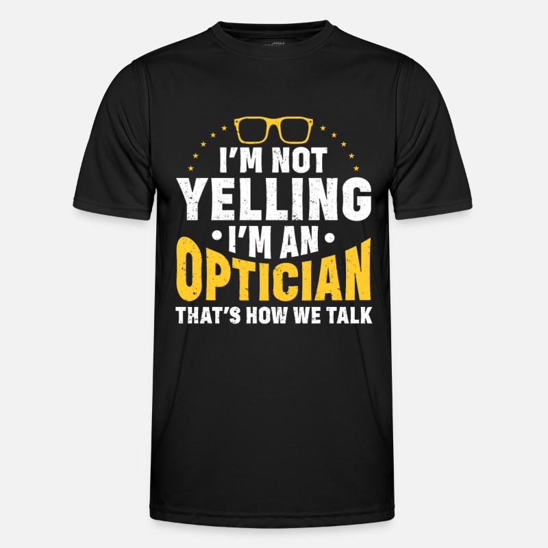 Optometrist Optometrist Optometry - Men's Functional T-Shirt - black