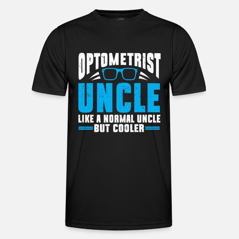 Optometrist Optiker Optometrie - Männer Funktions-T-Shirt - Schwarz