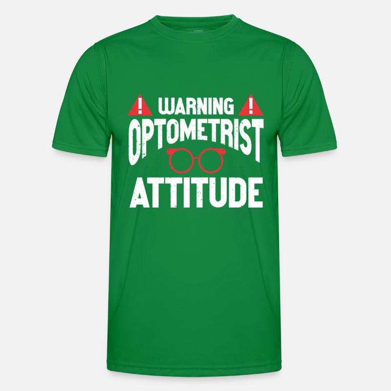 Optometrist Optometrist Optometry Men's Functional T-Shirt