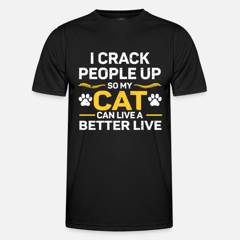 Chiropractor Chiropractic - Men's Functional T-Shirt - black