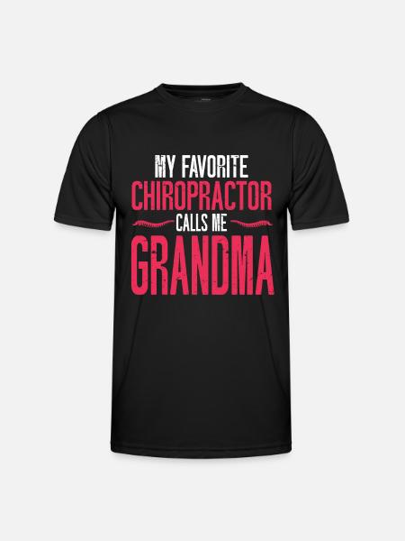 Chiropractor Chiropractic - Men's Functional T-Shirt - black