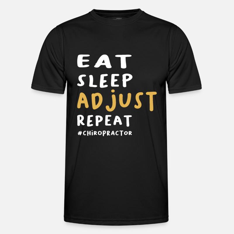 Chiropractor Chiropractic - Men's Functional T-Shirt - black