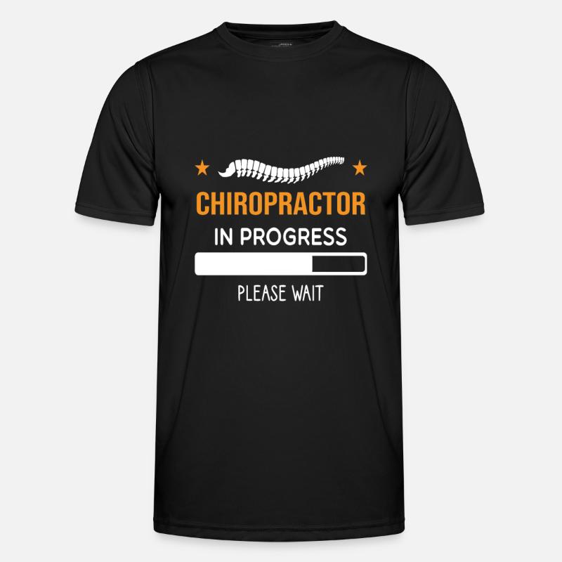 Chiropractor Chiropractic - Men's Functional T-Shirt - black