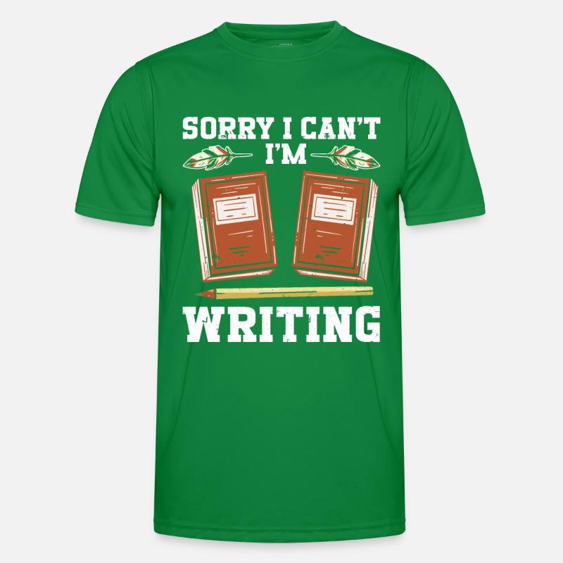 Author Writing Men's Functional T-Shirt