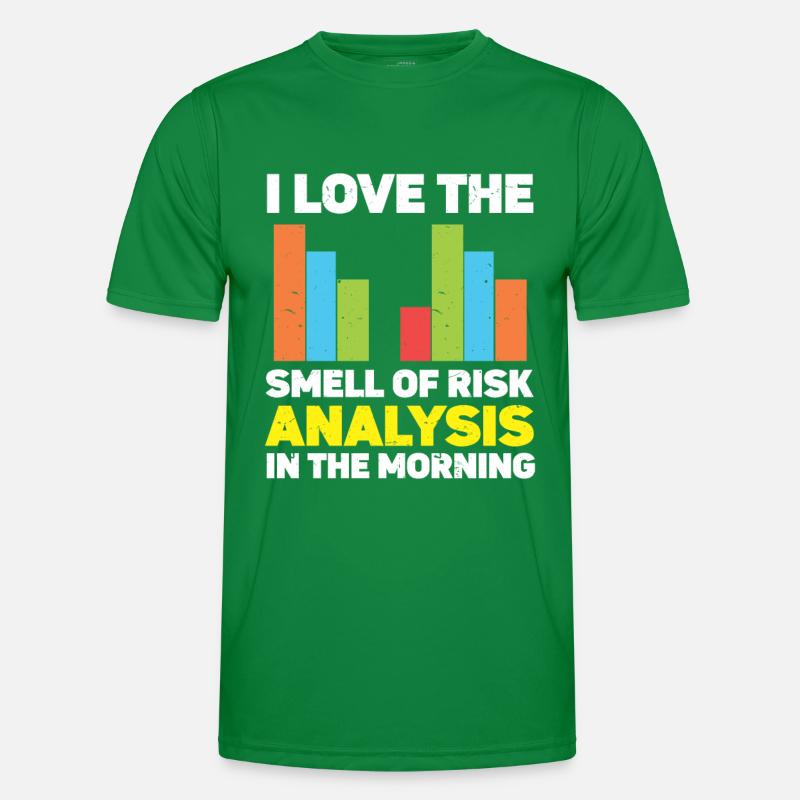 Aktuar Statistiker Männer Funktions-T-Shirt