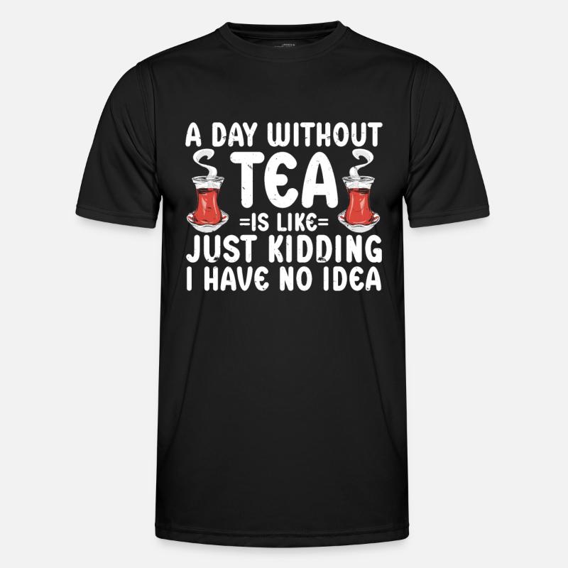Tea Drinker Tea - Men's Functional T-Shirt - black