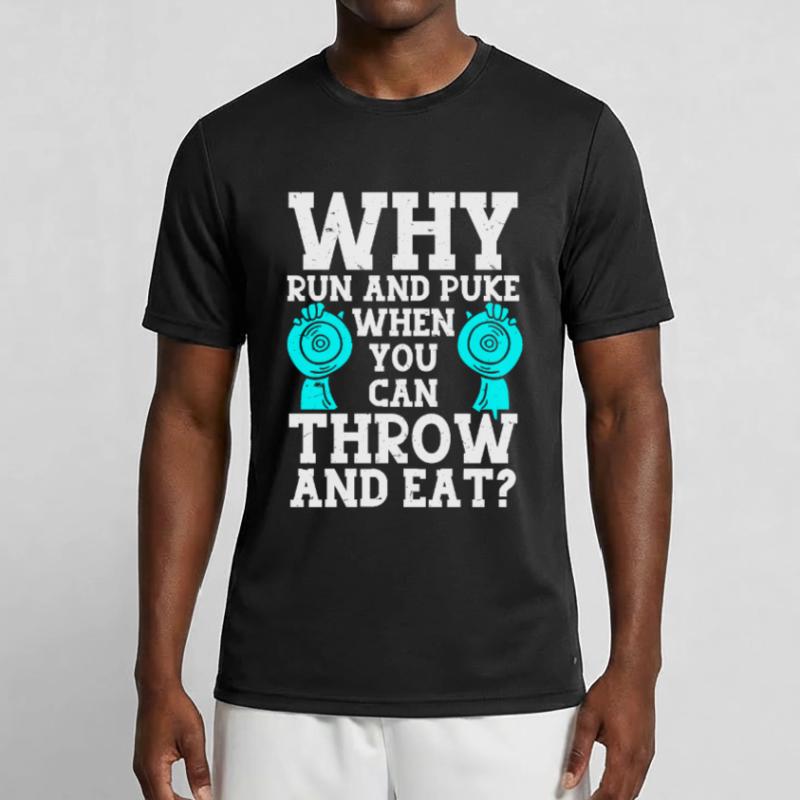 Diskuswerfer Leichtathletik Diskuswerfen Männer Funktions-T-Shirt