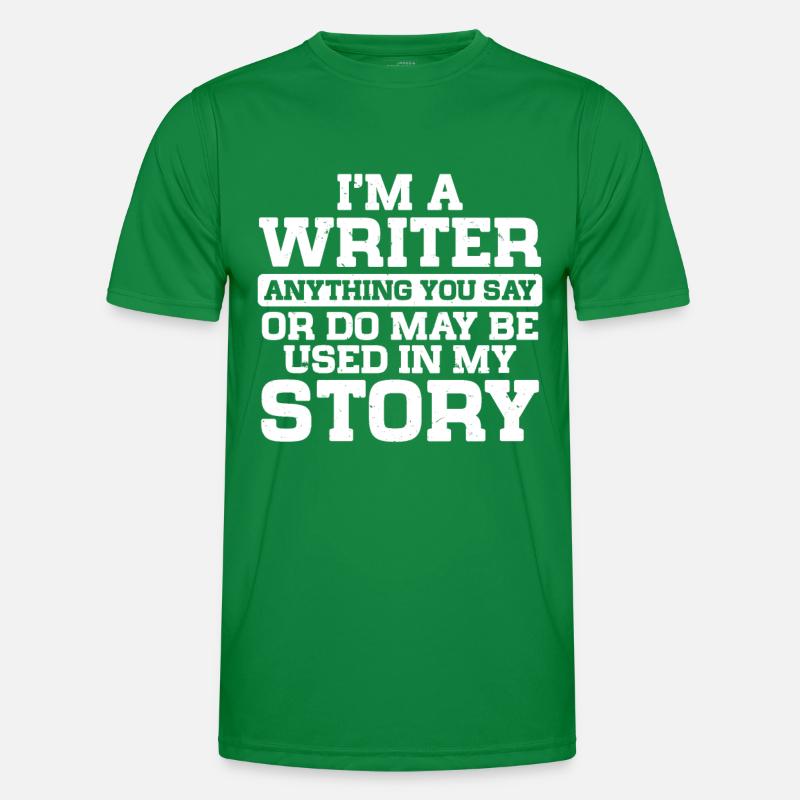 Author Writer Men's Functional T-Shirt