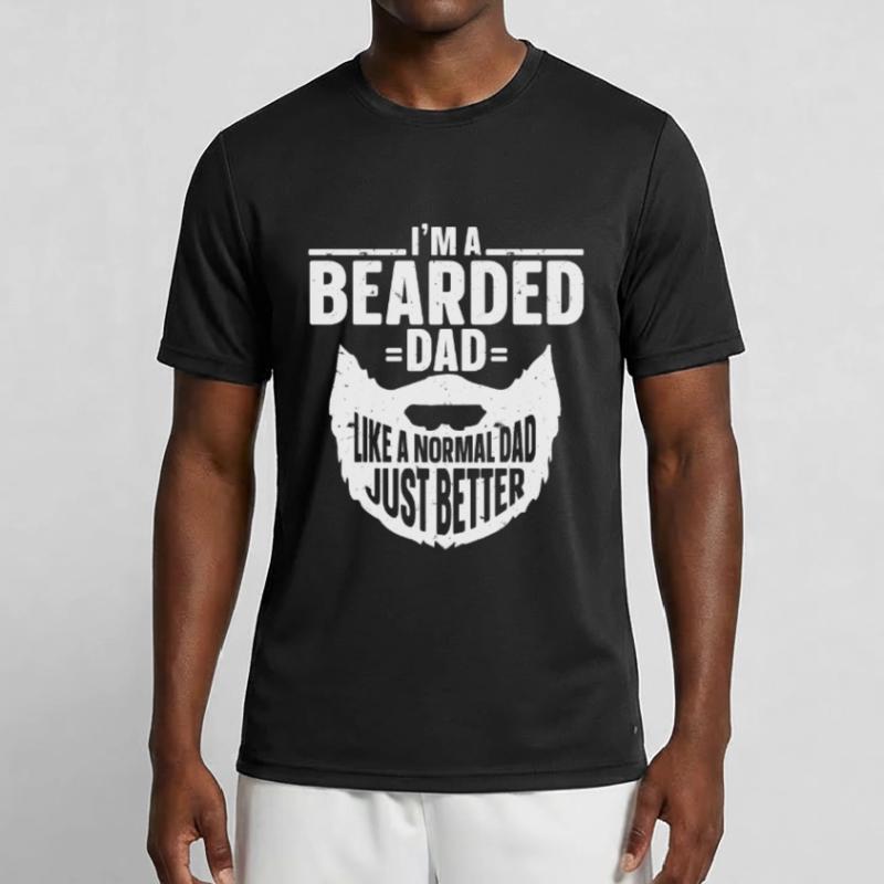 Bart Spruch Bärtiger Vater Ehemann Männer Funktions-T-Shirt