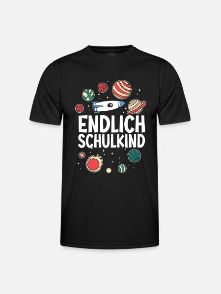 School 1st Grade - Men's Functional T-Shirt - black