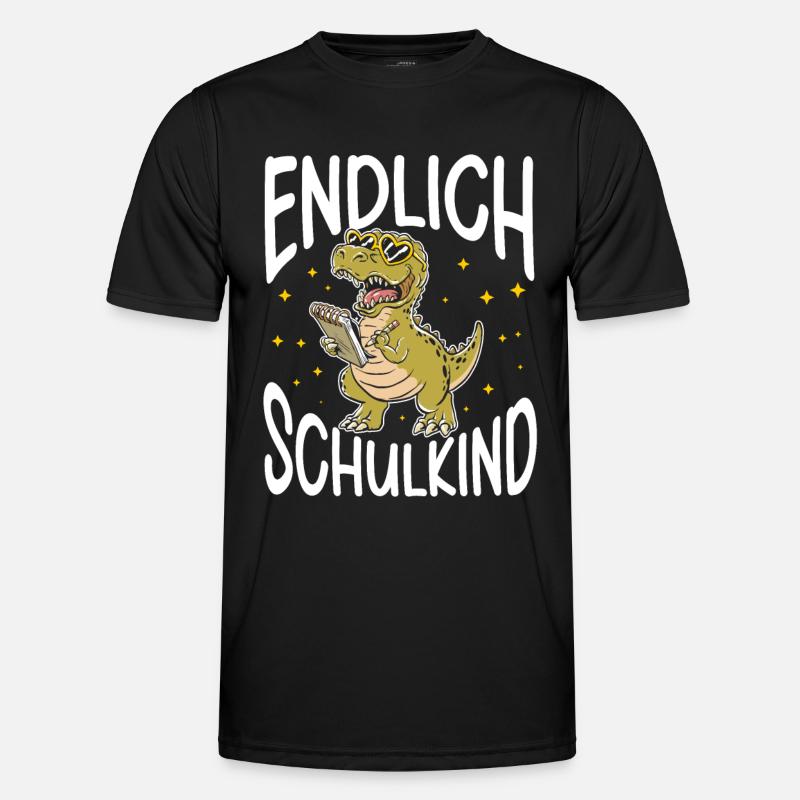 School 1. Grade - Männer Funktions-T-Shirt - Schwarz
