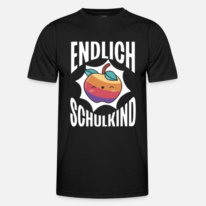 School 1. Grade - Männer Funktions-T-Shirt - Schwarz