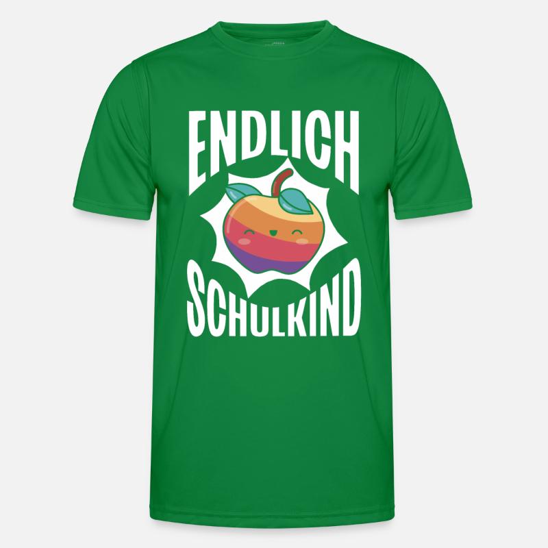 School 1. Grade Männer Funktions-T-Shirt