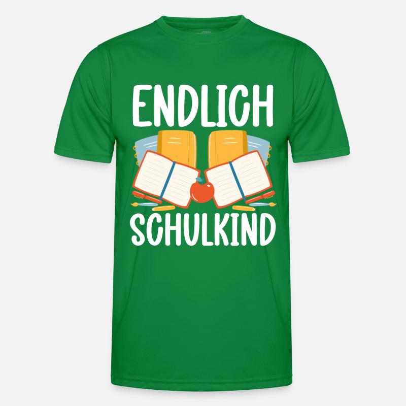 School 1st Grade Men's Functional T-Shirt