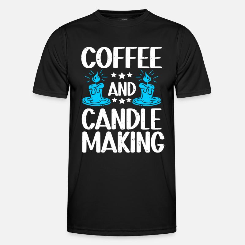 Candle Maker Candle Making - Men's Functional T-Shirt - black