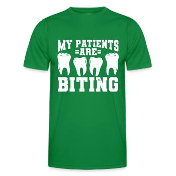 Dentist Dental - Men's Functional T-Shirt - kelly green - Front - AI Model Male 178 dark (178cm)