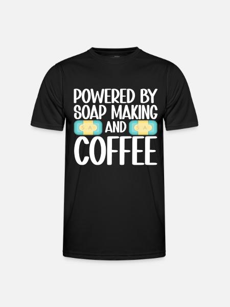 Soap Making Soap Maker - Men's Functional T-Shirt - black