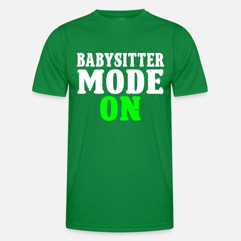 Babysitter Babysitting Men's Functional T-Shirt
