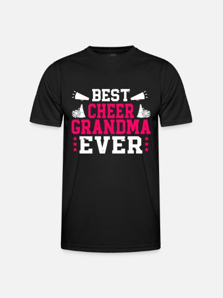 Cheerleading Cheerleader Base Flyer - Men's Functional T-Shirt - black
