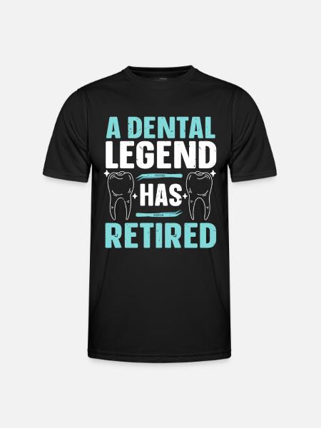 Dentist - Männer Funktions-T-Shirt - Schwarz