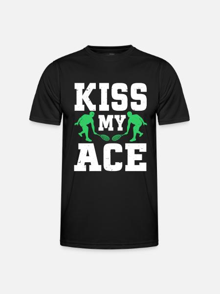 Tennis Player - Men's Functional T-Shirt - black