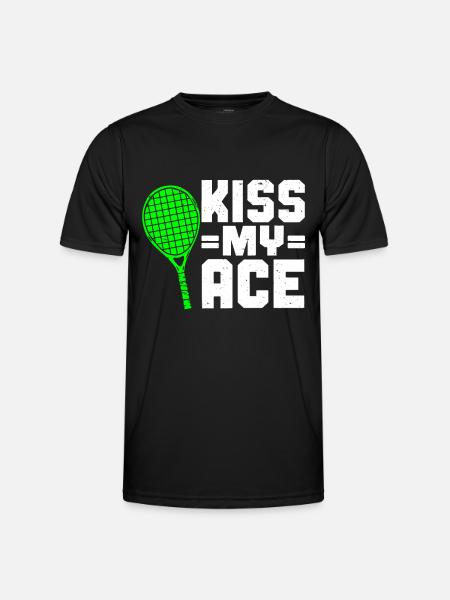 Tennis Player - Men's Functional T-Shirt - black