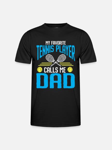 Tennis Player - Men's Functional T-Shirt - black