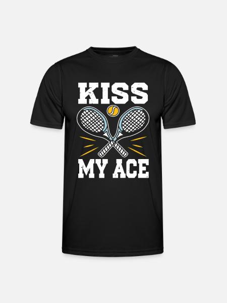Tennis Player - Men's Functional T-Shirt - black