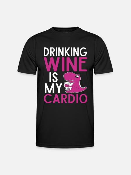 Wine Tasting Funny Wine Lover - Men's Functional T-Shirt - black