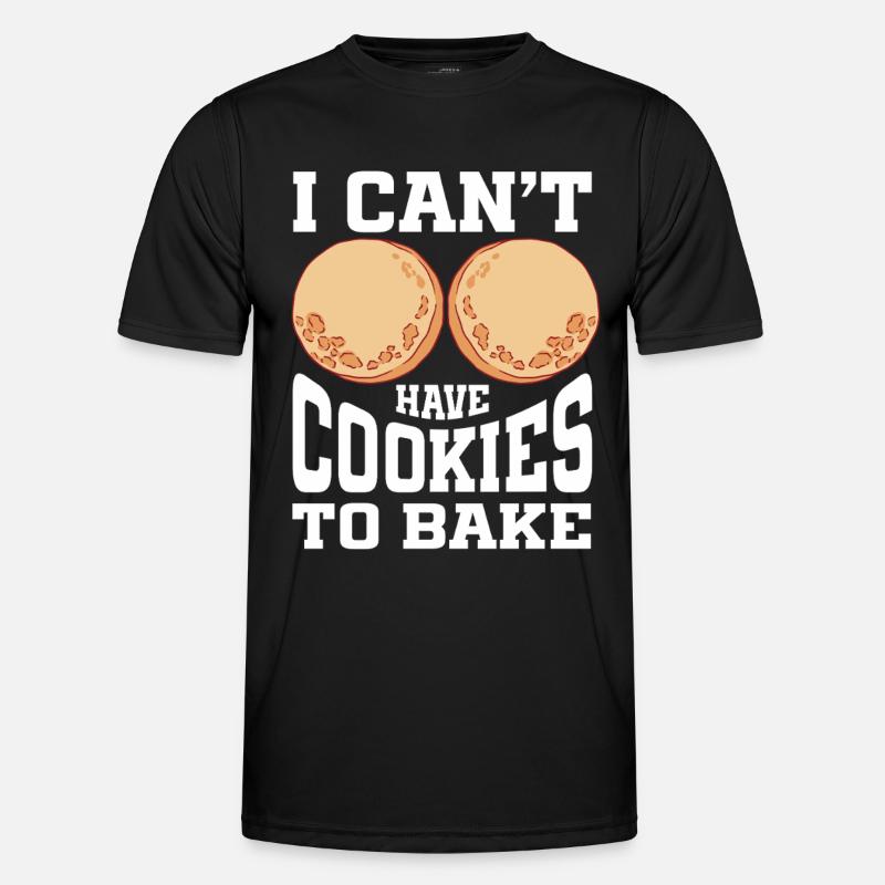Baking Bakery Baker - Men's Functional T-Shirt - black