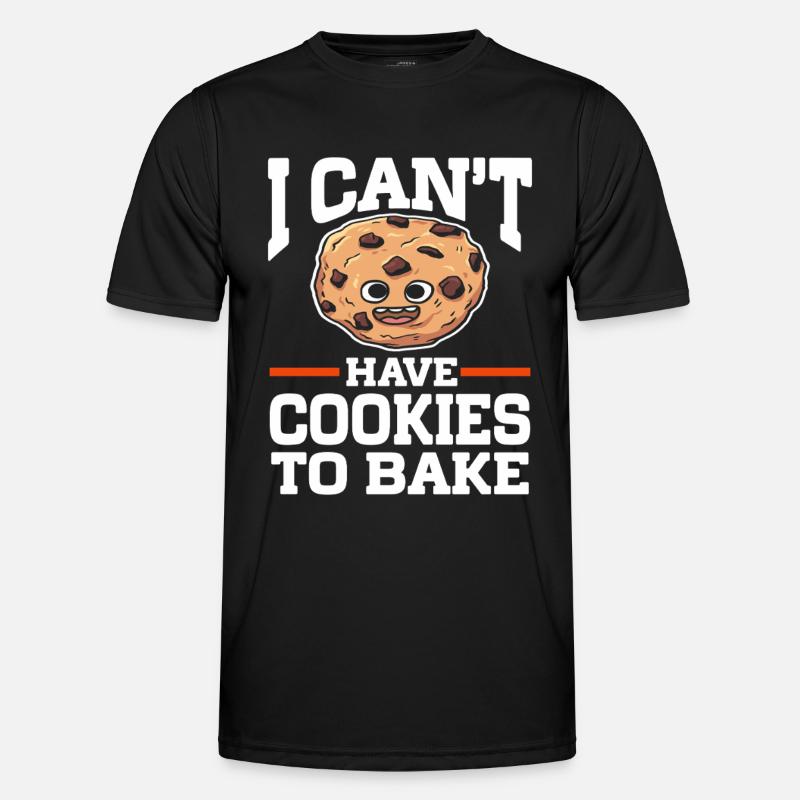 Baking Bakery Baker - Men's Functional T-Shirt - black